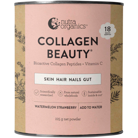 NUTRA NATURALS Collagen Beauty Watermelon Strawberry 225g